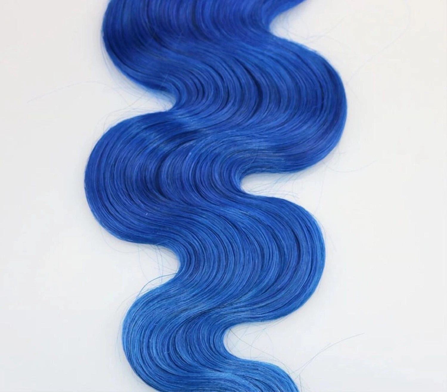 Luxury Dark Roots Blue Body Wave Peruvian Ombre Virgin Human Hair Extensions - Image 5
