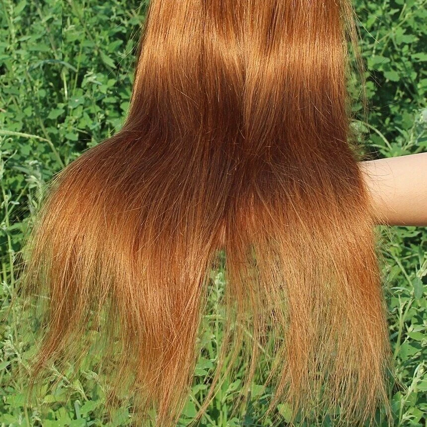 Luxury Silky Straight Peruvian Auburn #30 Virgin Human Hair Extensions 7A Weave - Image 8