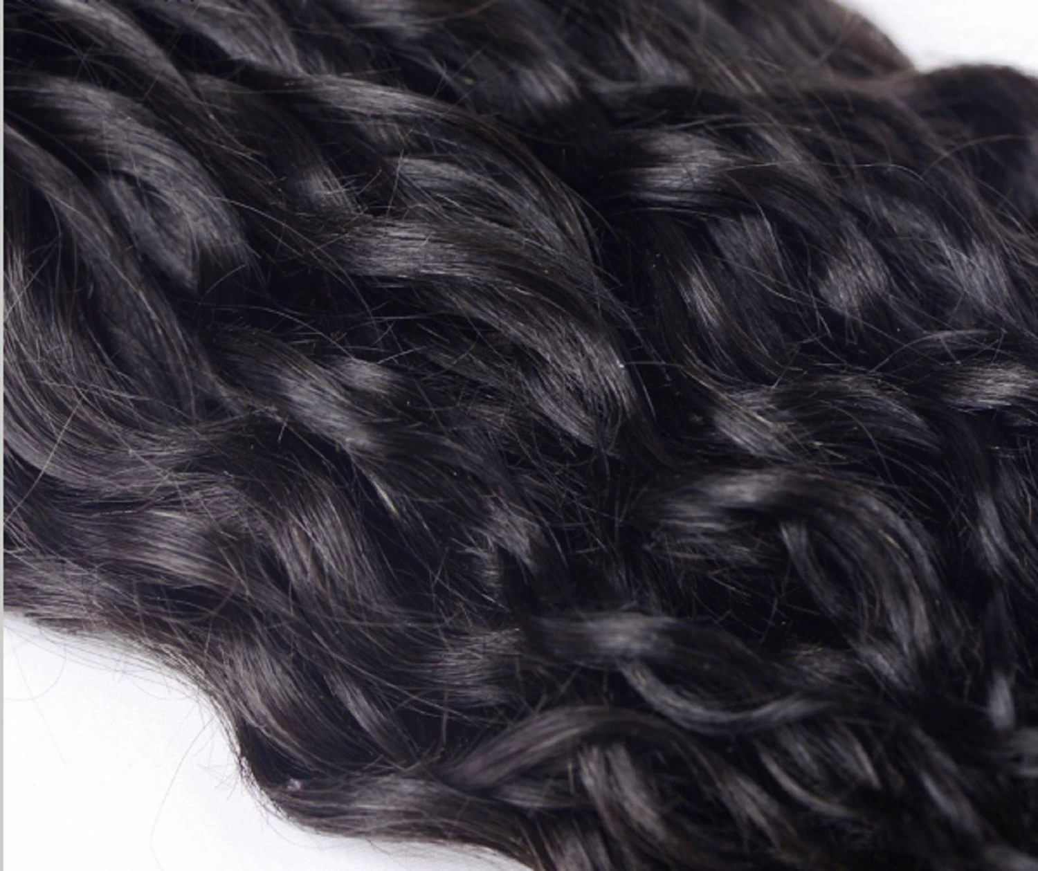 Luxury Natural Water Wave Malaysian Wavy Virgin Human Hair Extensions 7A Weave - Image 3