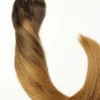 Luxury 100g Weft Human Hair Extensions #2/8 Balayage Ombre Brown Straight Weave