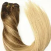 Luxury Tape In Human Hair Extensions #4/18 Balayage Straight 40pcs 100g