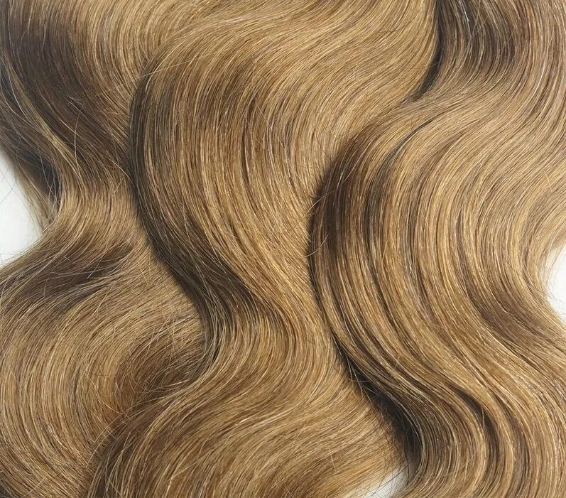 Luxury Body Wave Peruvian Light Brown #8 Virgin Human 7A Hair Extensions Weave - Image 8