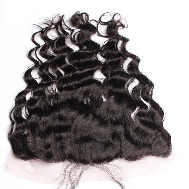Luxury Virgin Malaysian Loose Wave 13x4 Lace Frontal Closure 13x4 Virgin Hair 7A - Image 2