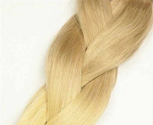 Luxury Clip In Human Hair Extensions Balayage #18/613 Remy Ombre Straight 120g - Image 5