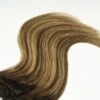 Luxury Clip In Human Hair Extensions #2/27 Balayage Remy Straight 7pcs 120g