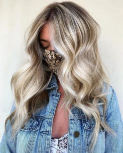 Luxury Dirty Blonde Highlight Ashy Tips Balayage 100% Human Hair Swiss 13x4 Lace Front Wig Wavy U-Part, 360 Or Full Lace Upgrade Available