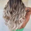 Luxury Mushroom Melted Blonde Curly Balayage 100% Human Hair Swiss 13x4 Lace Front Glueless Wig Wavy U-Part, 360 Or Full Lace Upgrade Available