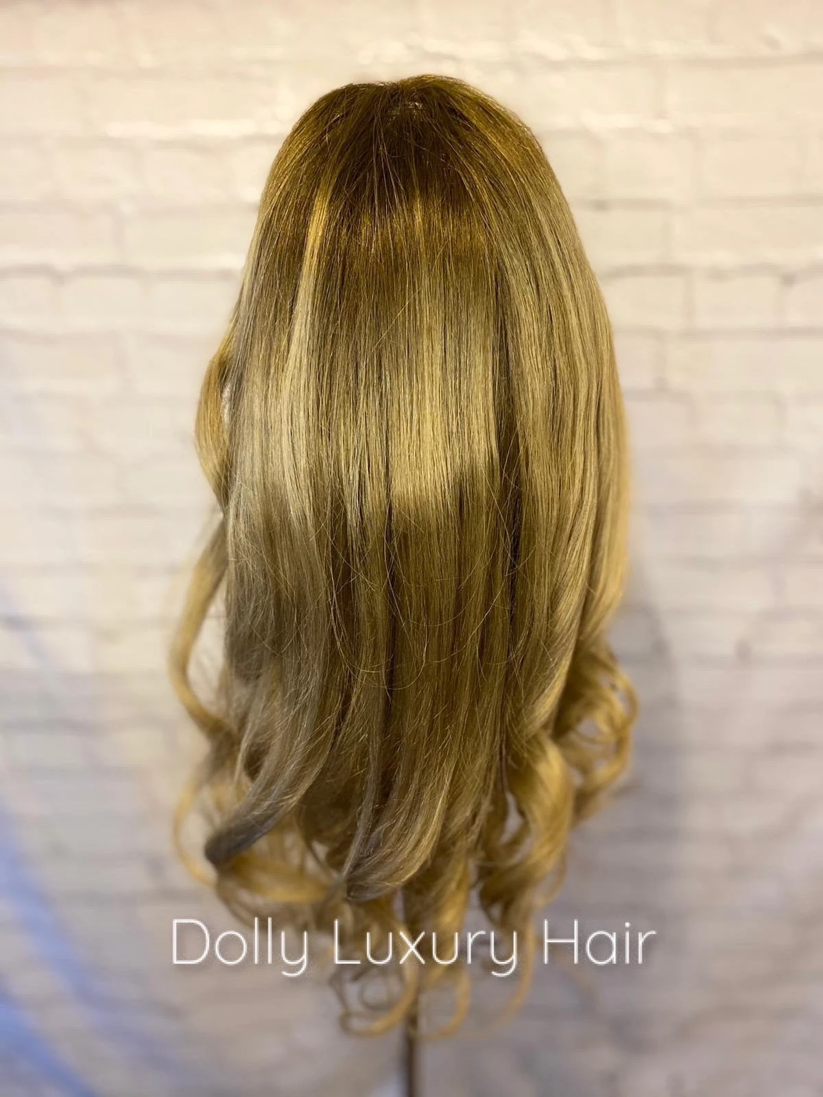 Luxury Honey Blonde Ombre Balayage Highlight 100% Human Hair Swiss 13x4 Lace Front Glueless Wig U-Part, 360 Or Full Lace Upgrade Available - Image 5