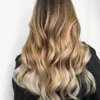 Luxury Warm Caramel Blonde Balayage Money Pieces 100% Human Hair Swiss 13x4 Lace Front Wig Wavy U-Part, 360 Or Full Lace Upgrade Available