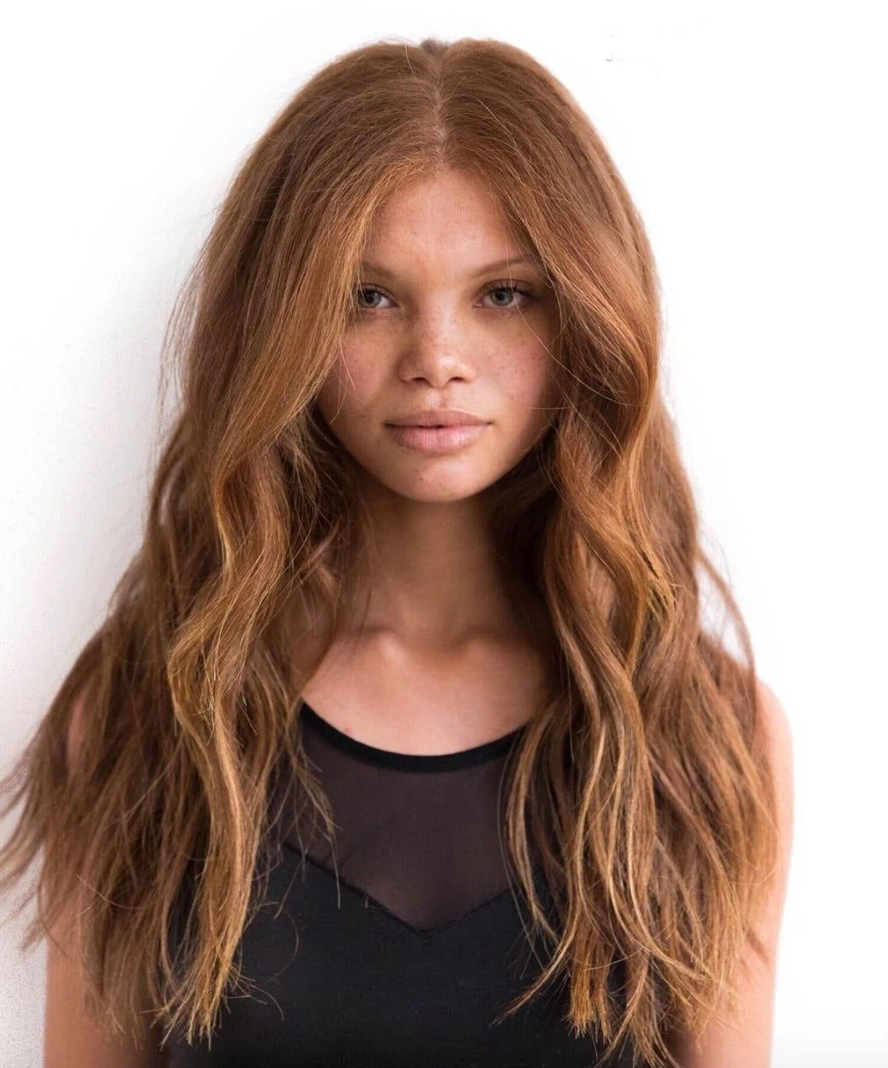 Luxury Strawberry BlondeAuburn 100% Human Hair Swiss 13x4 Lace Front Glueless Wig U-Part, 360 Or Full Lace Upgrade Available