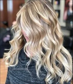 Luxury Full Spectrum Blonde Natural Balayage100% Human Hair Swiss 13x4 Lace Front Glueless Wig Wavy U-Part Or Full Lace Upgrade Available