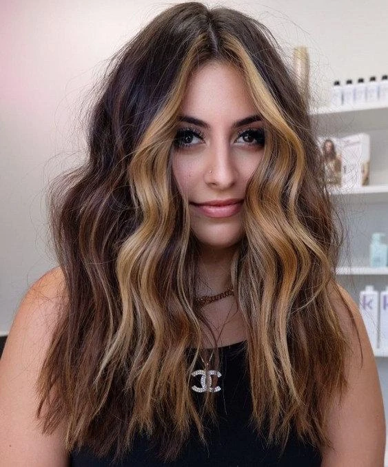 Luxury Dark Brown Blonde Face FramingBalayage 100% Human Hair Swiss 13x4 Lace Front Glueless Wig Wavy U-Part Or Full Lace Upgrade Available