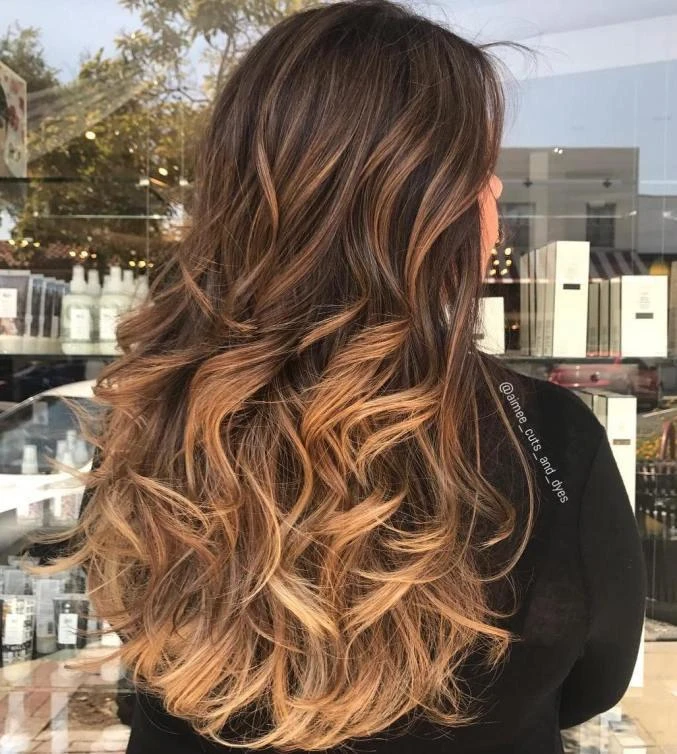Luxury Golden Blonde Highlight Brown Roots Caramel Balayage 100% Human Hair Swiss 13x4 Lace Front Wig Wavy U-Part Or Full Lace Upgrade Available