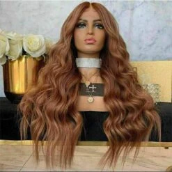 Luxury Remy Auburn #30 Strawberry Blonde 100% Human Hair Swiss 13x4 Lace Front Glueless Wig U-Part, 360 Or Full Lace Upgrade Available