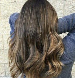 Luxury Ash Brown Balayage Highlight100% Human Hair Swiss 13x4 Lace Front Glueless Wig U-Part, 360 Or Full Lace Upgrade Available