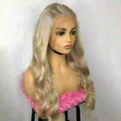 Luxury Remy Light Dirty Blonde 100% Human Hair Swiss 13x4 Lace Front Glueless Wig Wavy U-Part, 360 Or Full Lace Upgrade Available