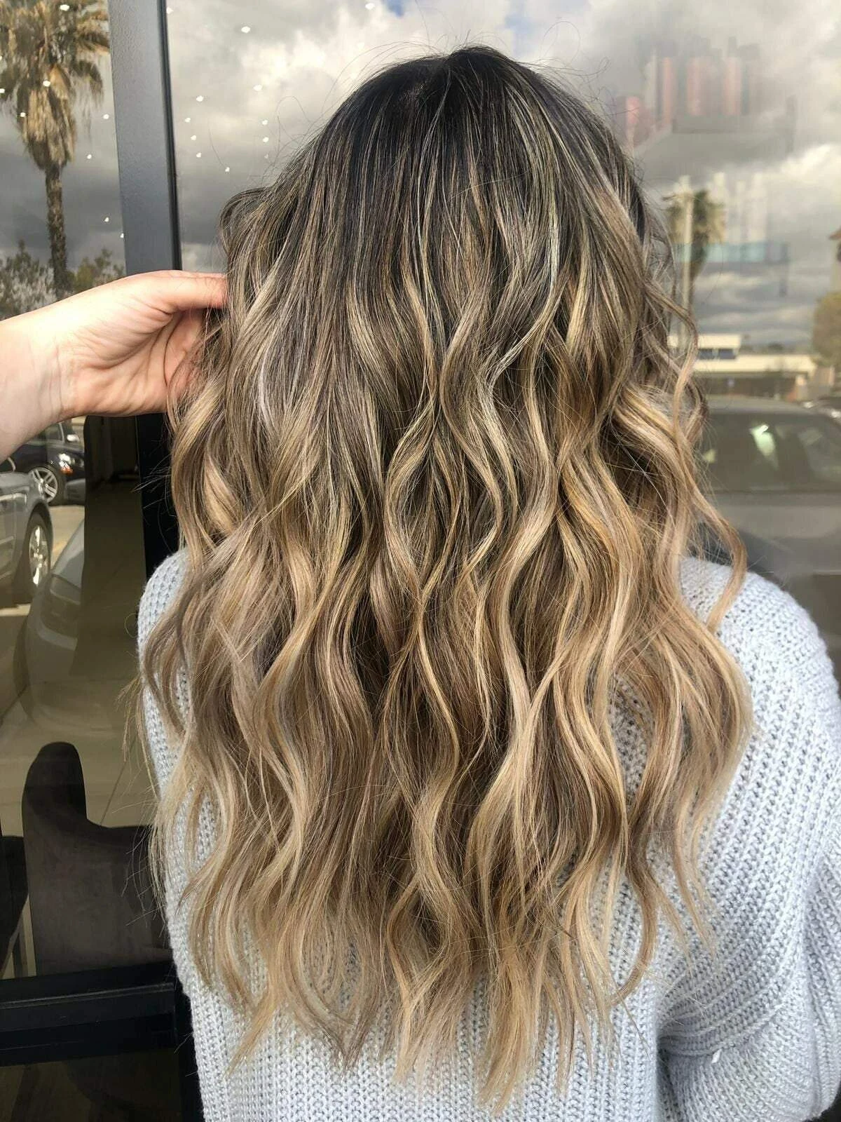 Luxury Dark Brown Blonde Balayage Highlight 100% Human Hair Swiss 13x4 Lace Front Glueless Wig U-Part, 360 Or Full Lace Upgrade Available