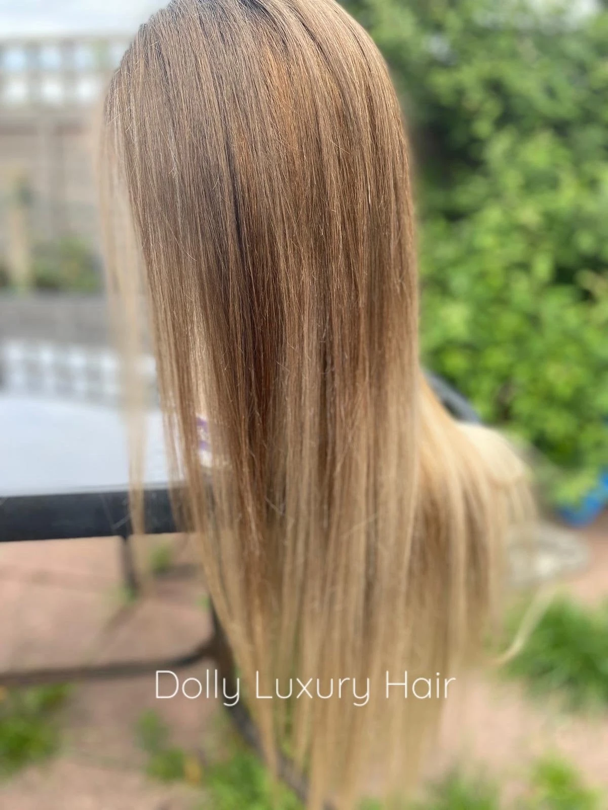 Luxury Ash Blonde Balayage Highlight 100% Human Hair Swiss 13x4 Lace Front Glueless WigU-Part, 360 Or Full Lace Upgrade Available - Image 2