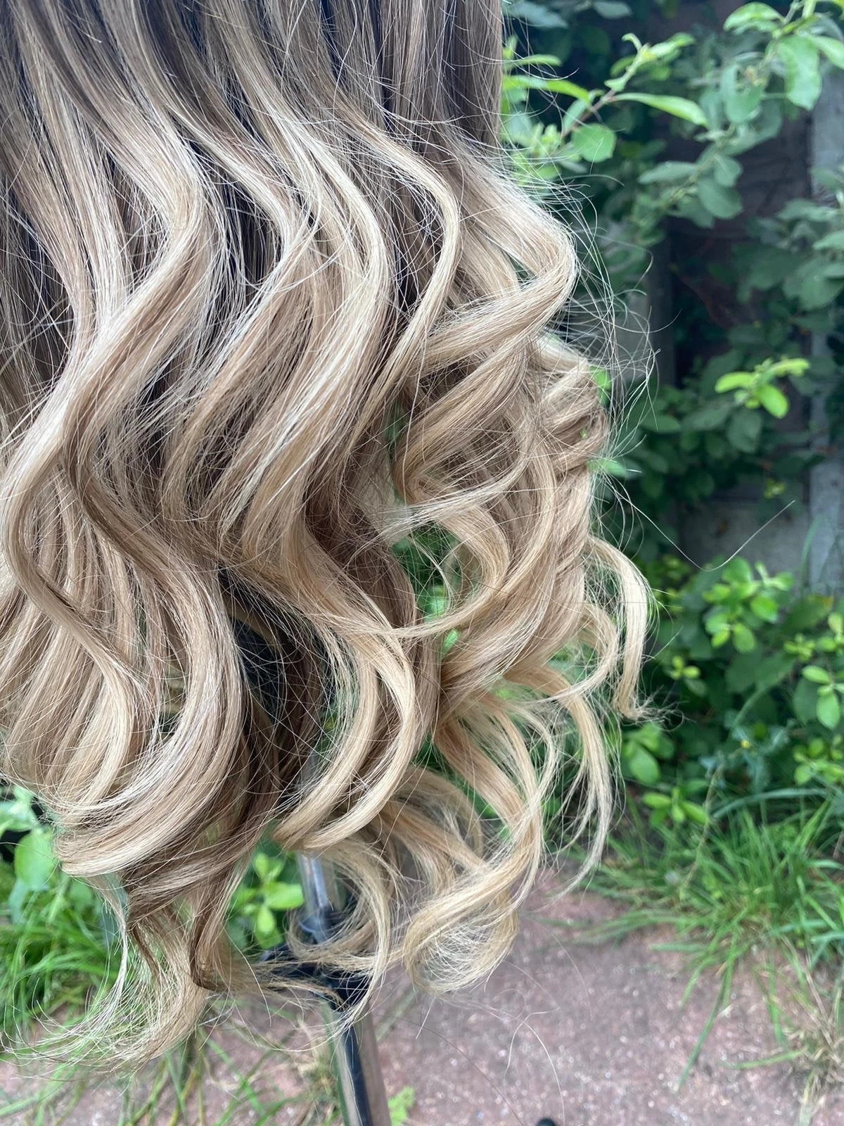 Luxury Dark Brown Ash Blonde Balayage Highlight 100% Human Hair Swiss 13x4 Lace Front Glueless Wig U-Part, 360 Or Full Lace Upgrade Available - Image 8