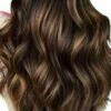 READY TO SHIP 24" 130% Full Lace Dark Brown Blonde Balayage Highlighted Human Hair Wig Bleached Knots